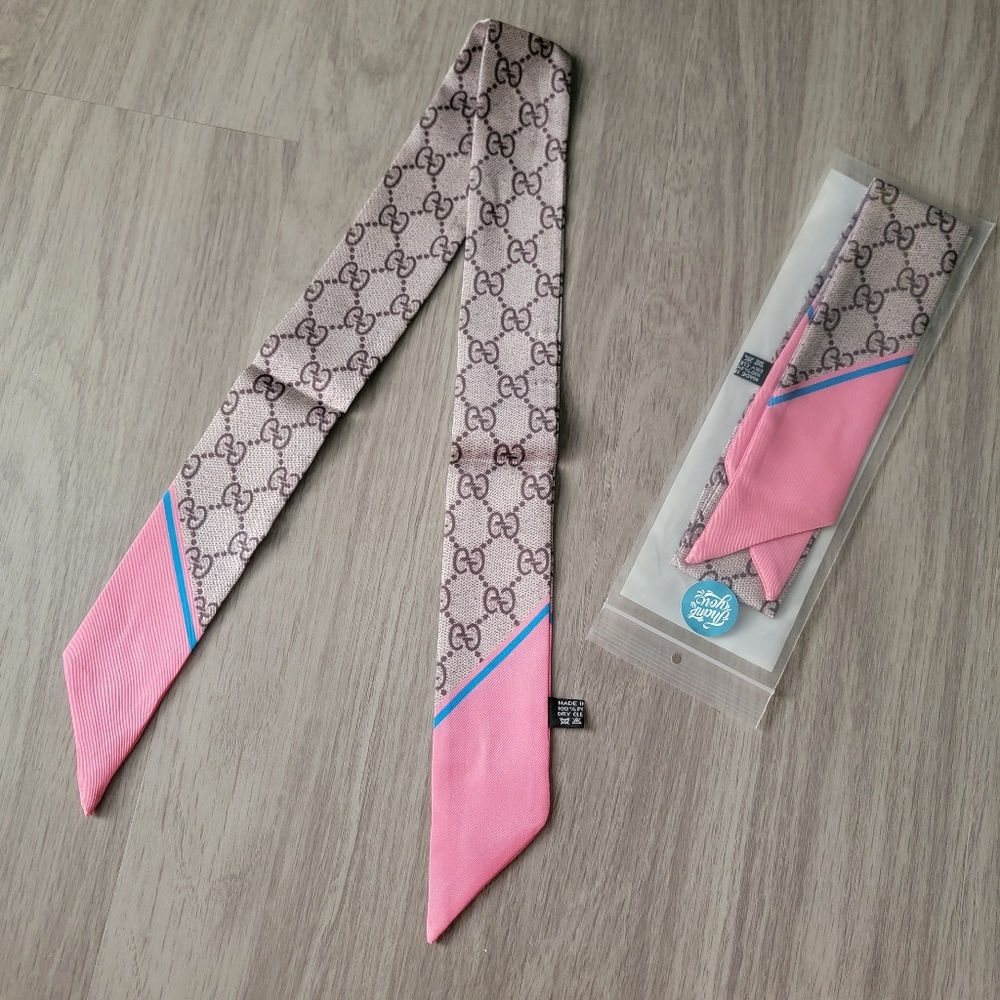 SALE🎉 2pcs Bag Twilly, Hair Tie, Scarf,  Twilly Scarf Accessory